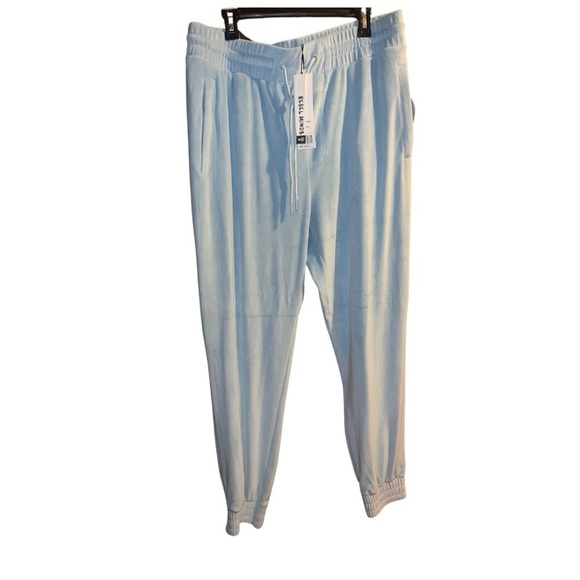 Rebel Minds Men's Jogger Pants - Sky Blue, Size 2XL